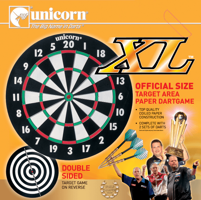 Unicorn - Xl Papier - Dartscheiben - Direct Darts - 3