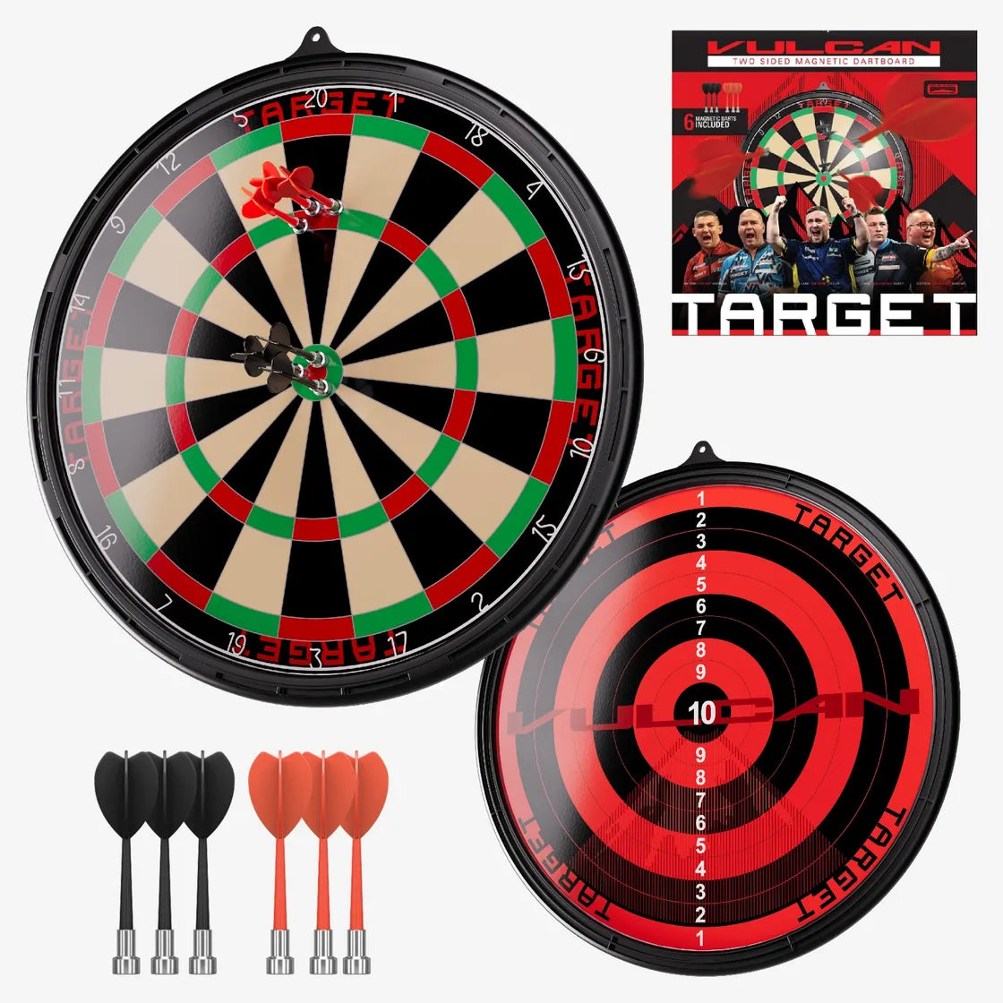 Target Japan - Vulcan Magnetische Dartscheibe - Direct Darts - 1