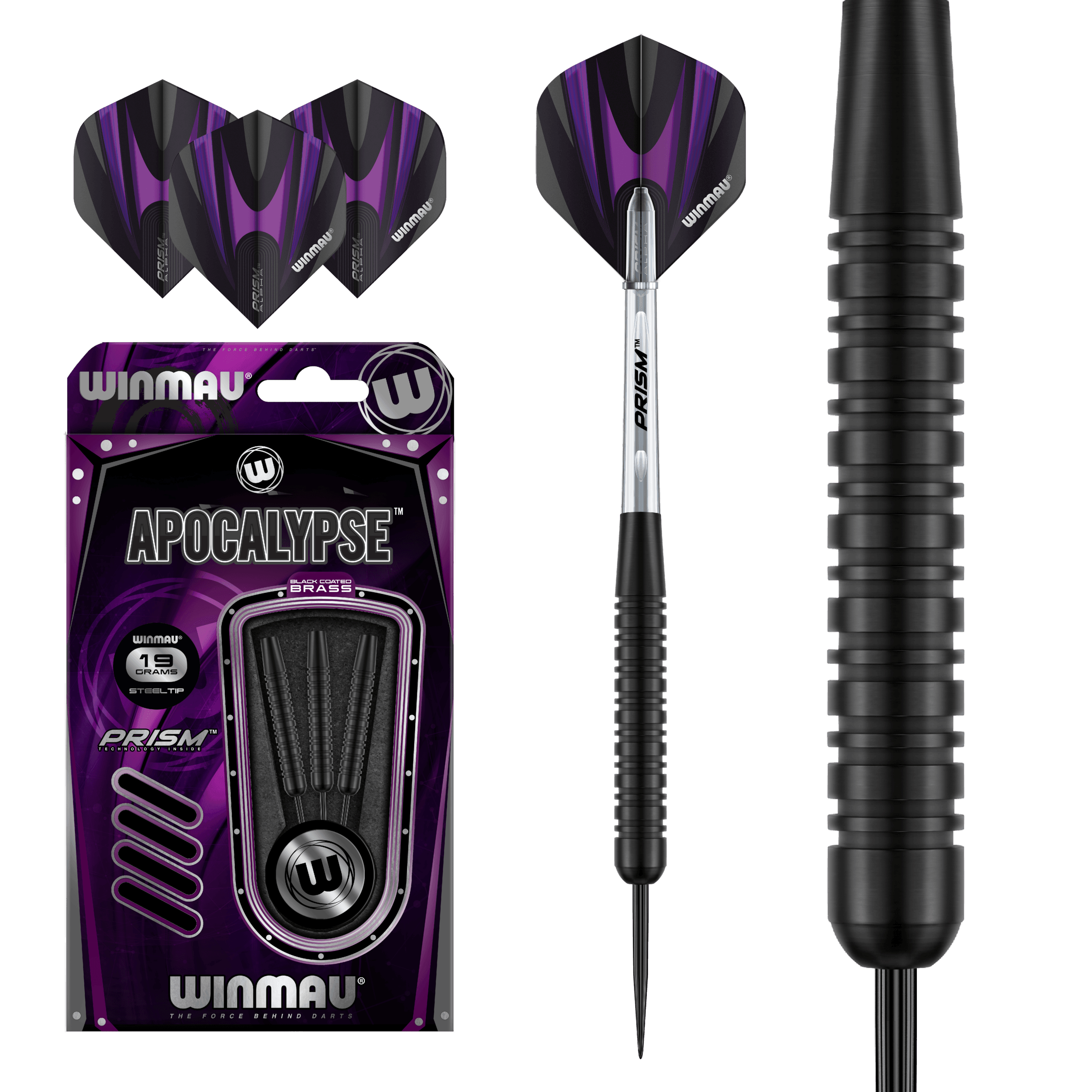 Winmau - Apocalypse Brass Style 1 - Steeldarts - Direct Darts - 2
