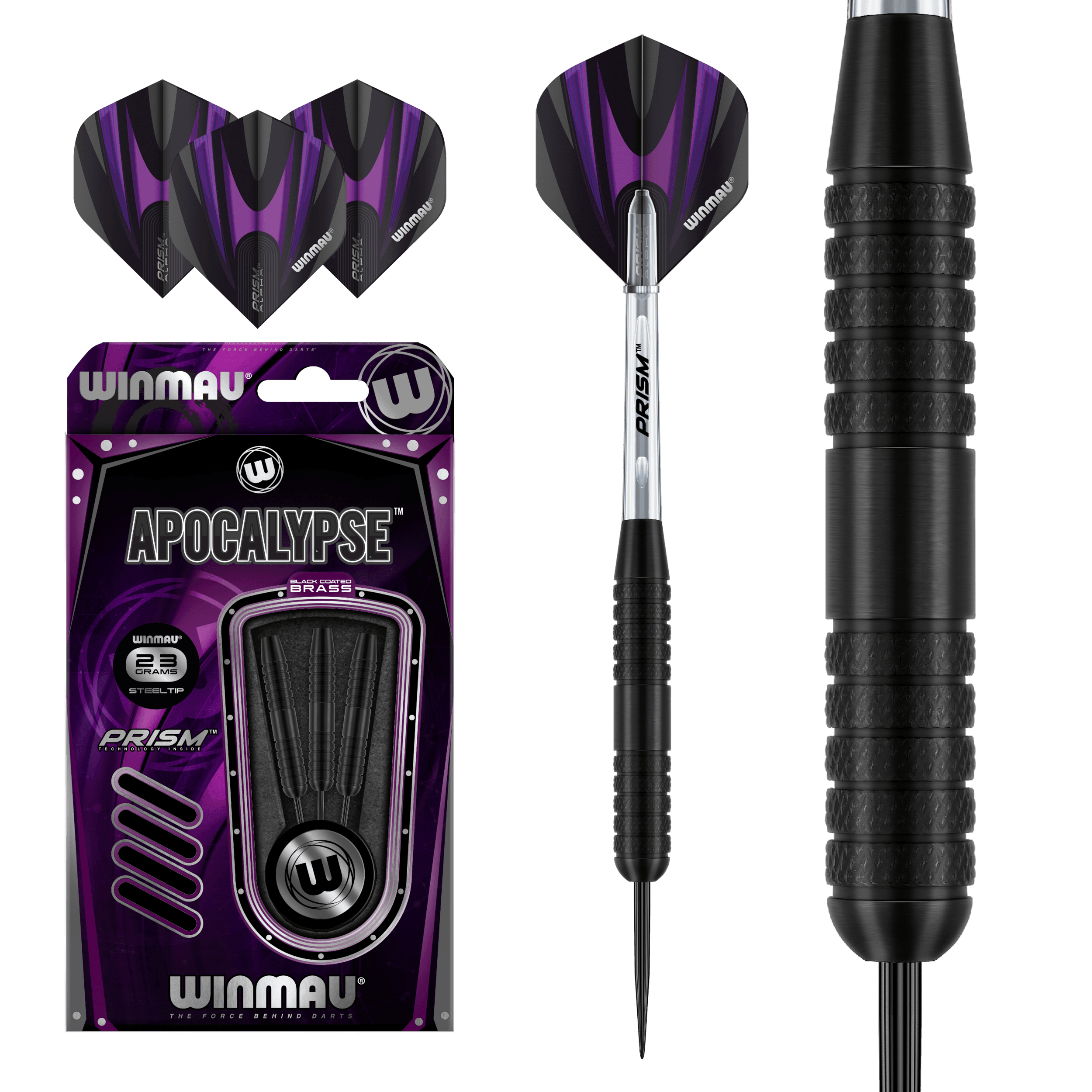 Winmau - Apocalypse Brass Style 3 - Steeldarts - Direct Darts - 2
