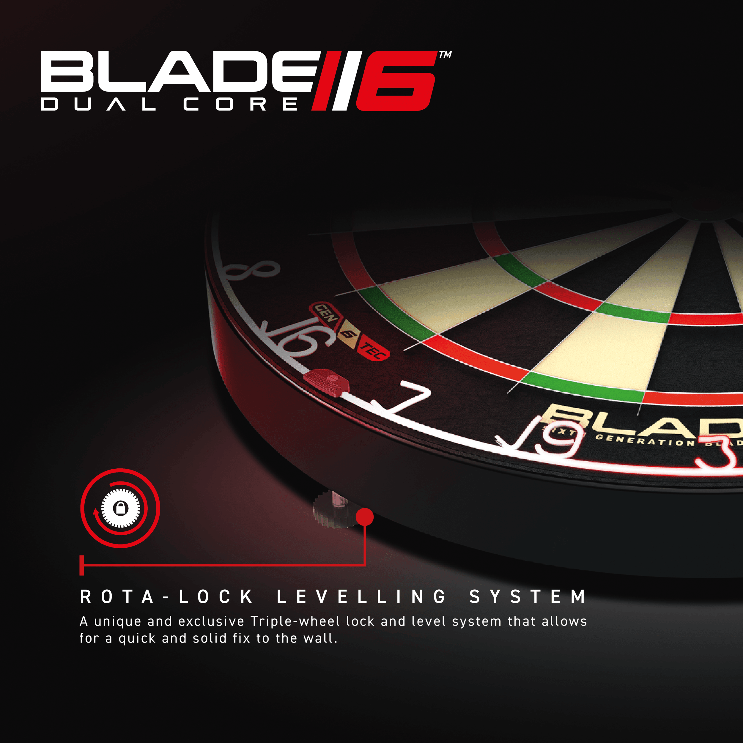 Winmau - Blade 6 Dual Core - Dartscheiben - Direct Darts - 5