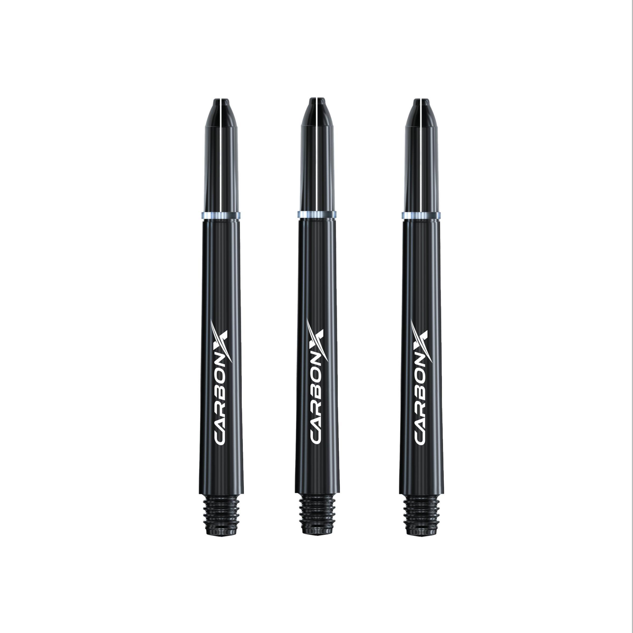 Winmau - Carbon Fibre Schwarz - Dart Shafts - Direct Darts - 4