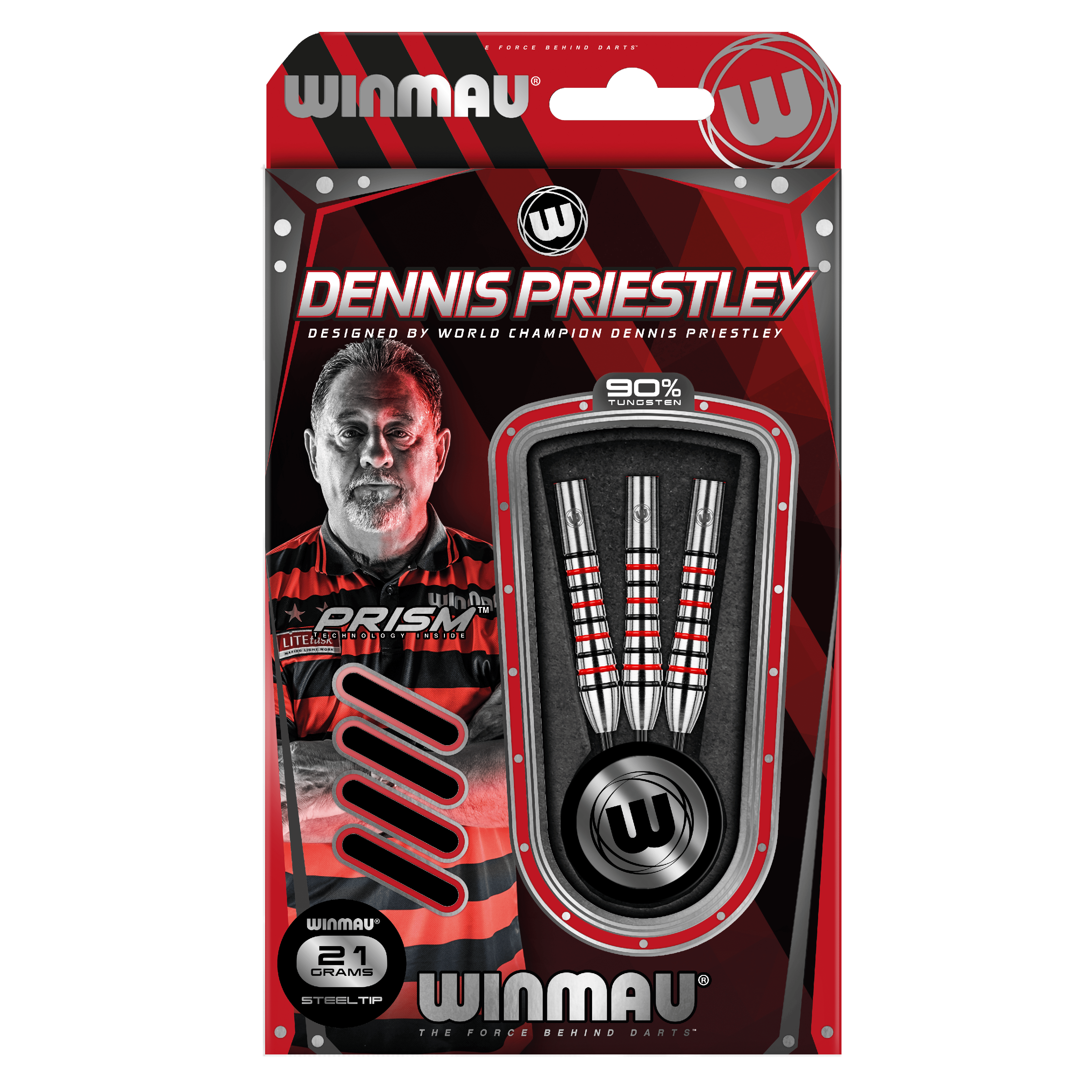 Winmau - Dennis Priestley 90% - Steeldarts - Direct Darts - 3