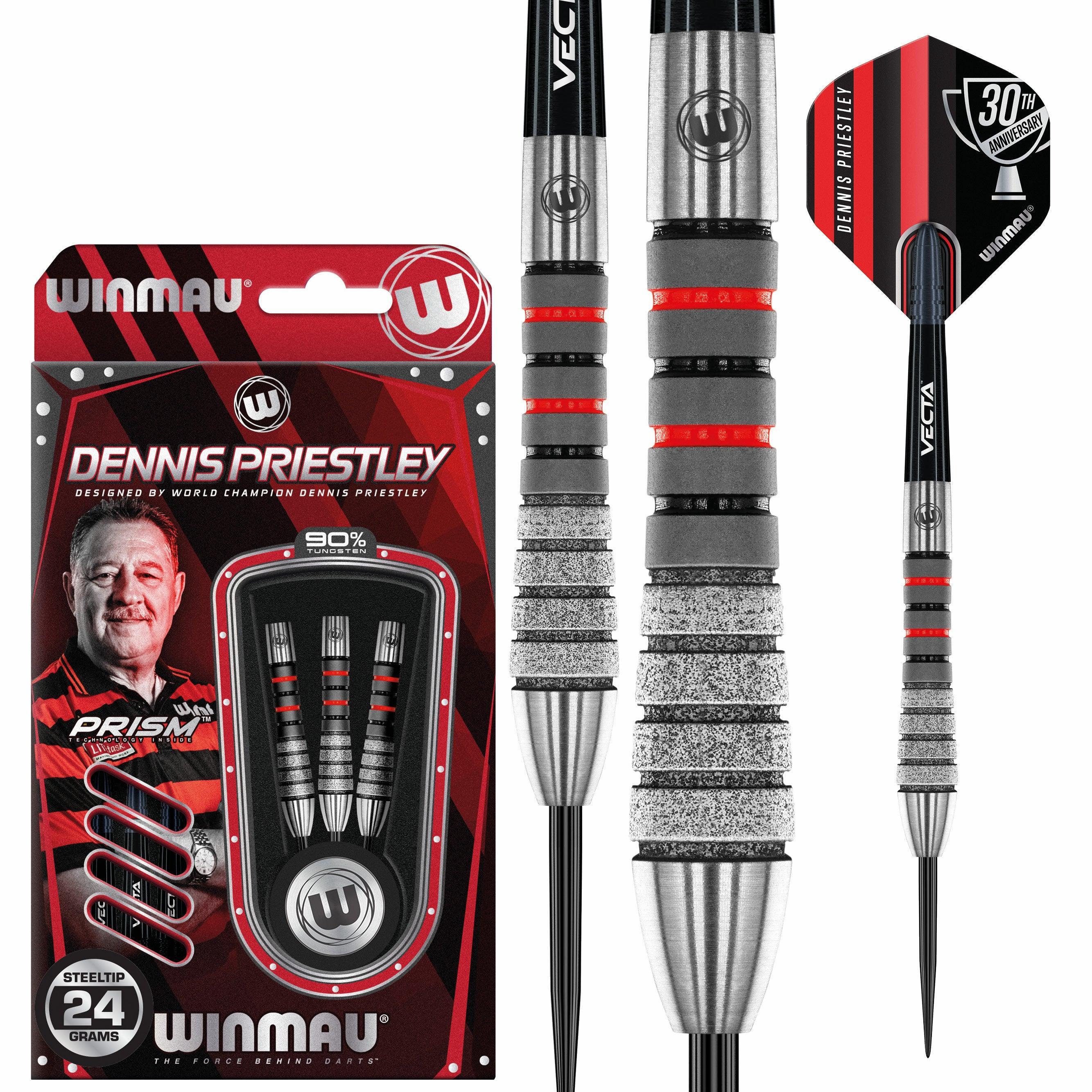 Winmau - Dennis Priestley Diamond 3-Zero 90% - Steeldarts - Direct Darts - 2