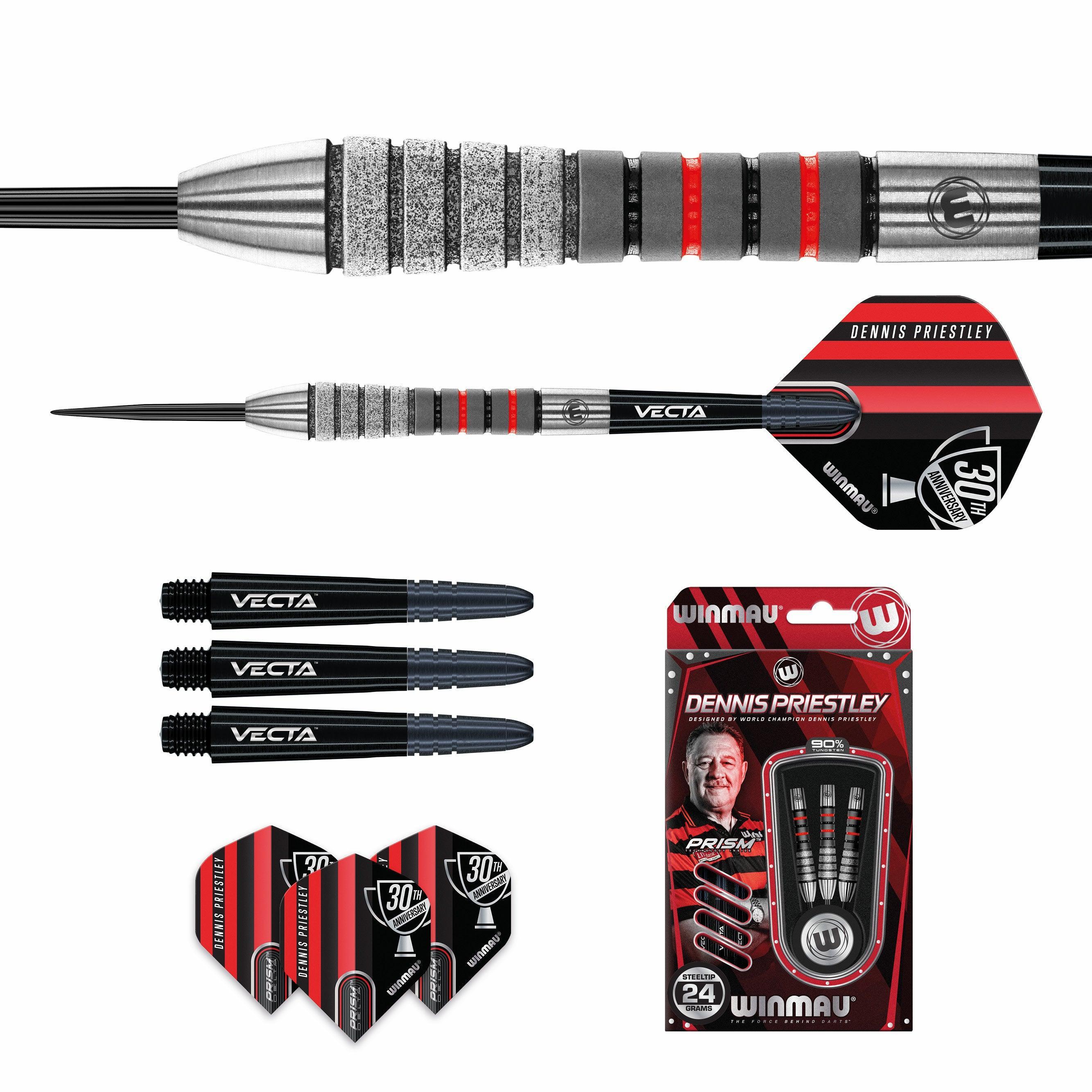Winmau - Dennis Priestley Diamond 3-Zero 90% - Steeldarts - Direct Darts - 5