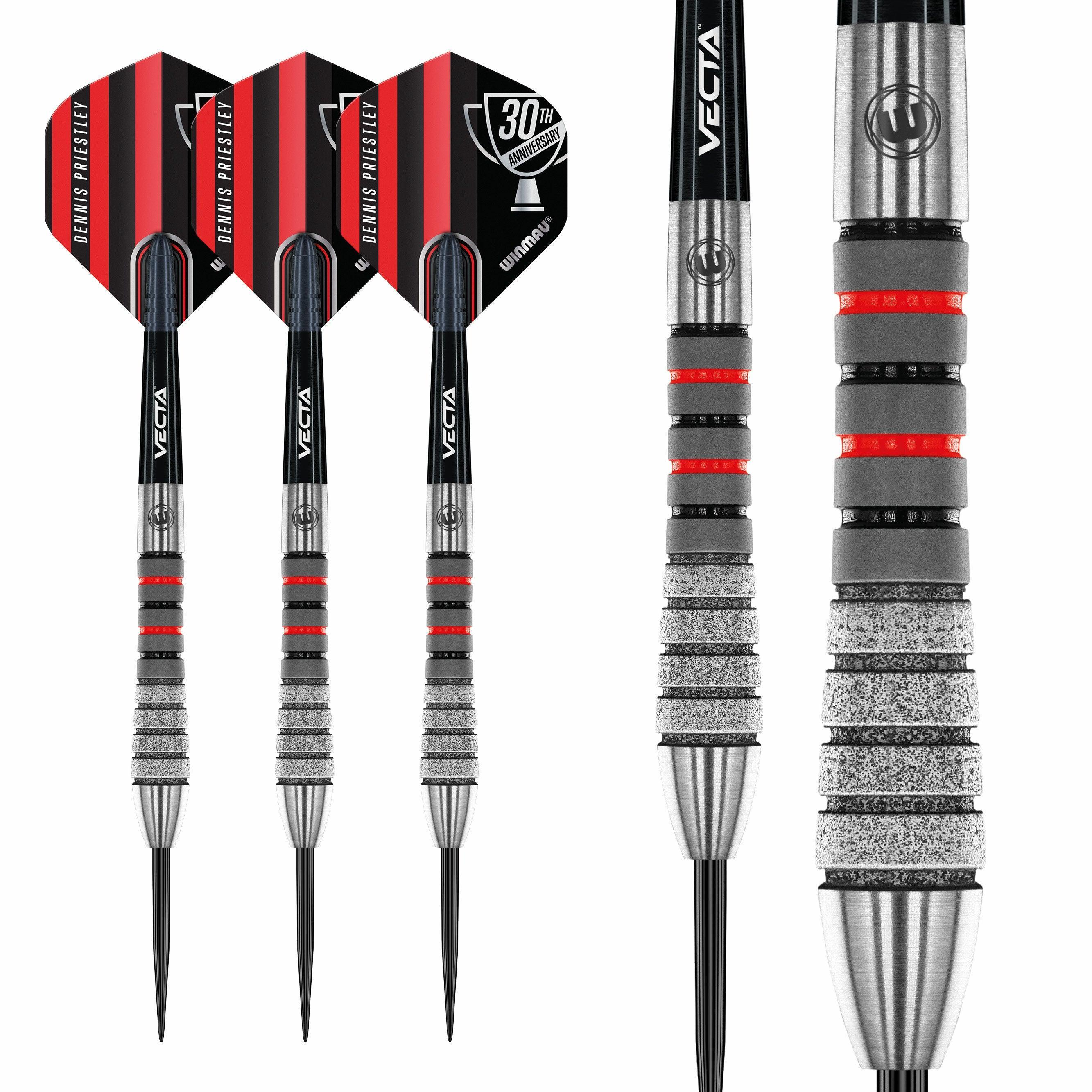 Winmau - Dennis Priestley Diamond 3-Zero 90% - Steeldarts - Direct Darts - 6