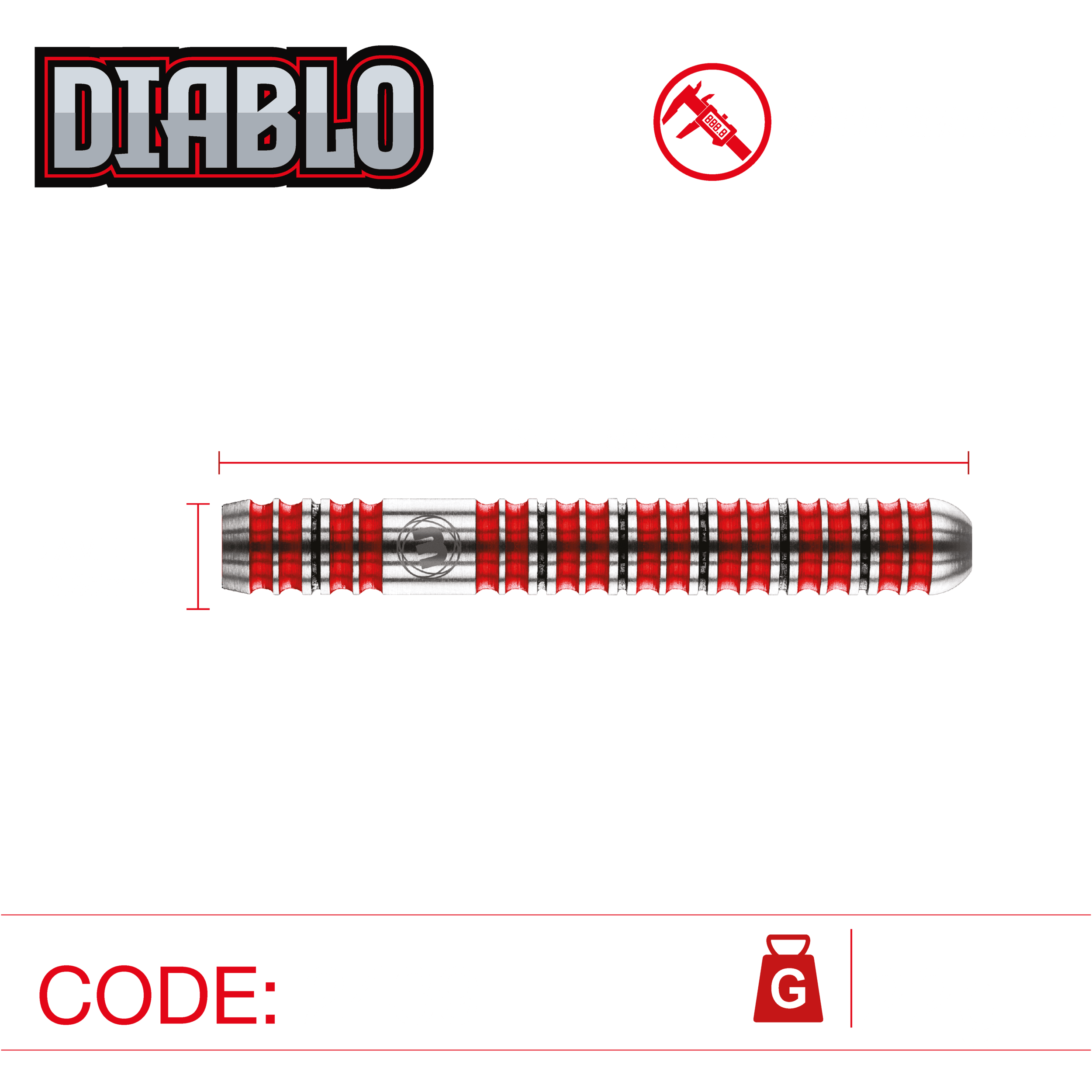 Winmau - Diablo 90% V2 - Steeldarts - Direct Darts - 4
