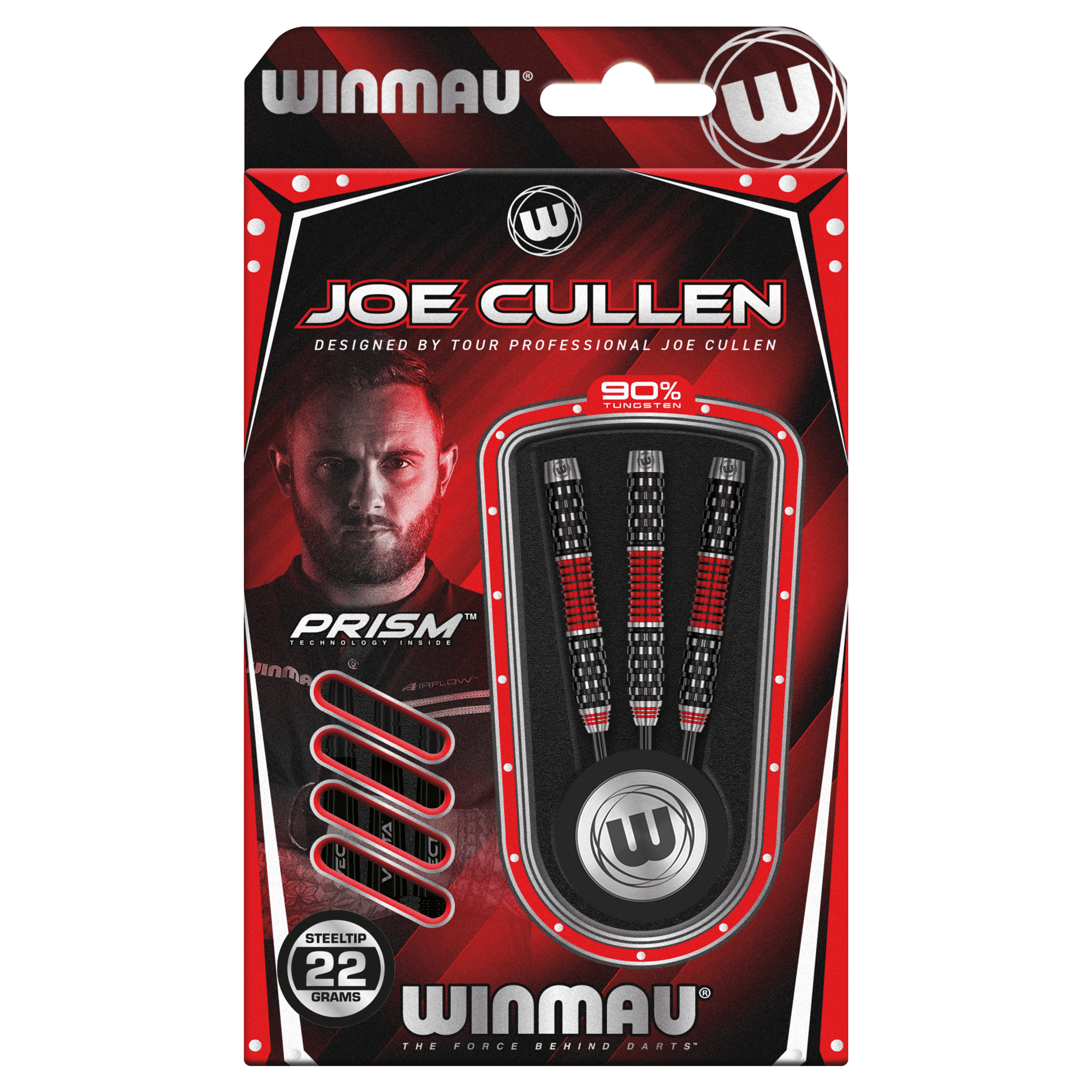 Winmau - Joe Cullen Rockstar Rs 1.0 90% - Steeldarts - Direct Darts - 4