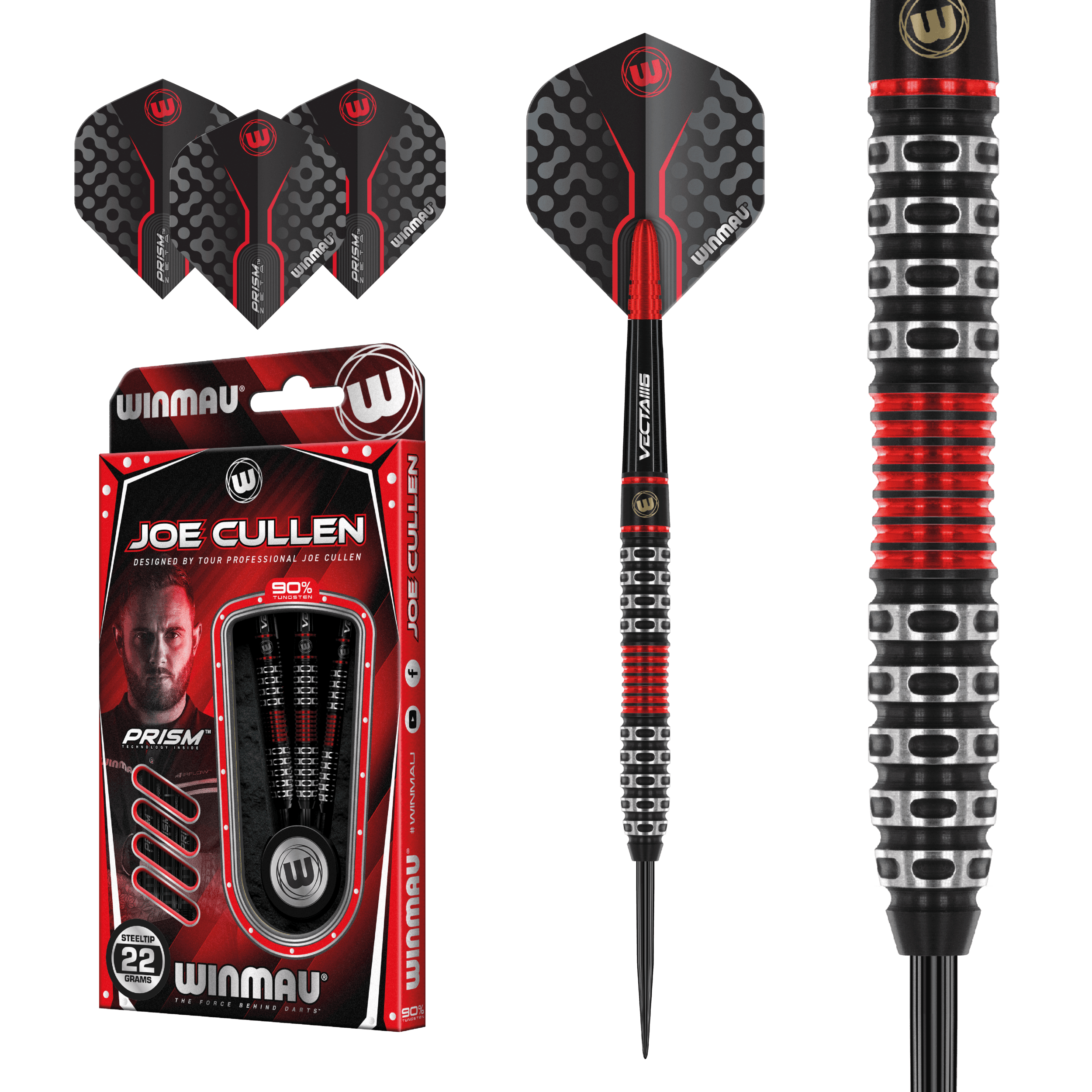 Winmau - Joe Cullen Special Edition 90% - Steeldarts - Direct Darts - 2