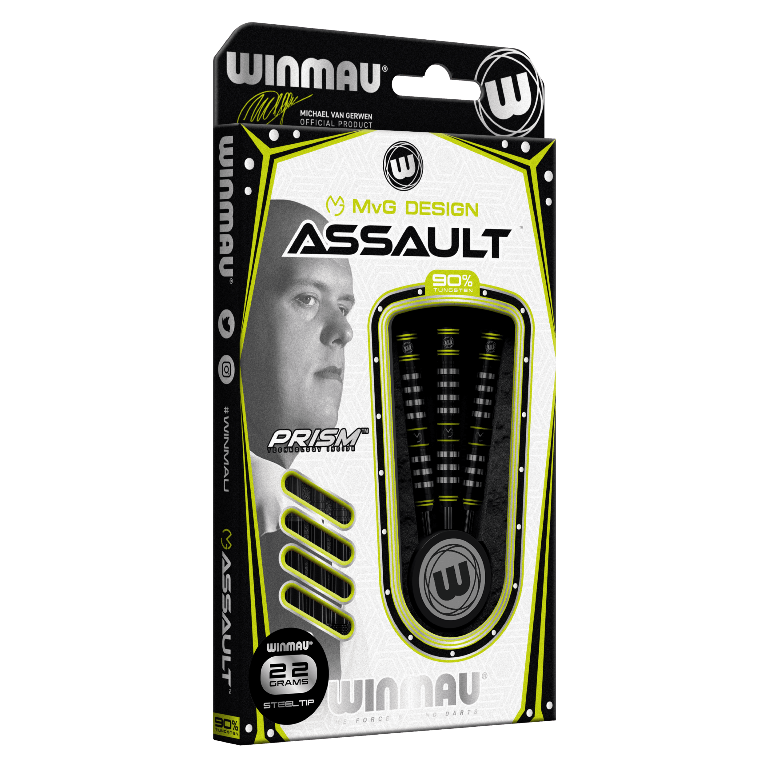 Winmau - Mvg Assault 90% - Steeldarts - Direct Darts - 3
