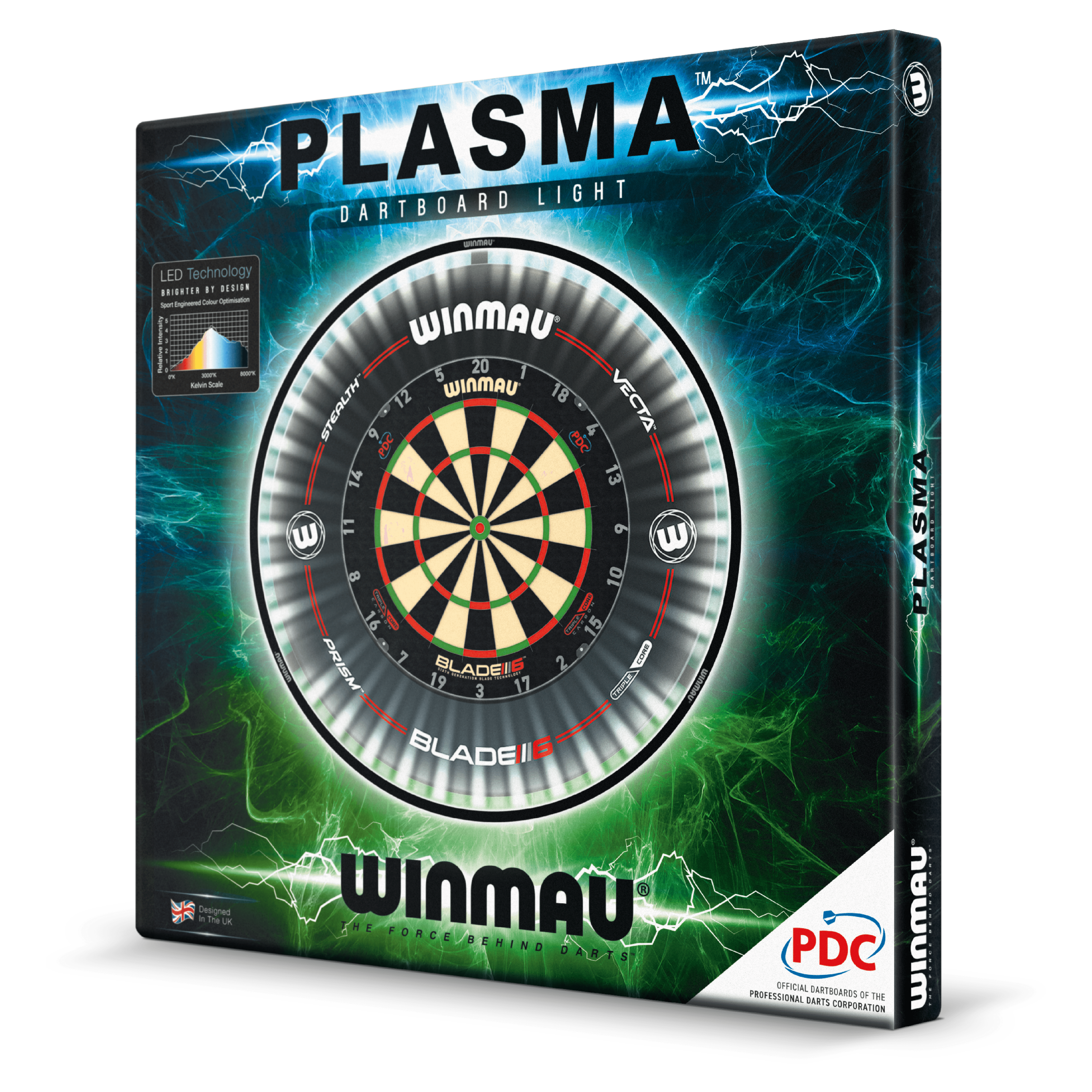 Winmau - Plasma - Dartboard Beleuchtung - Direct Darts - 3