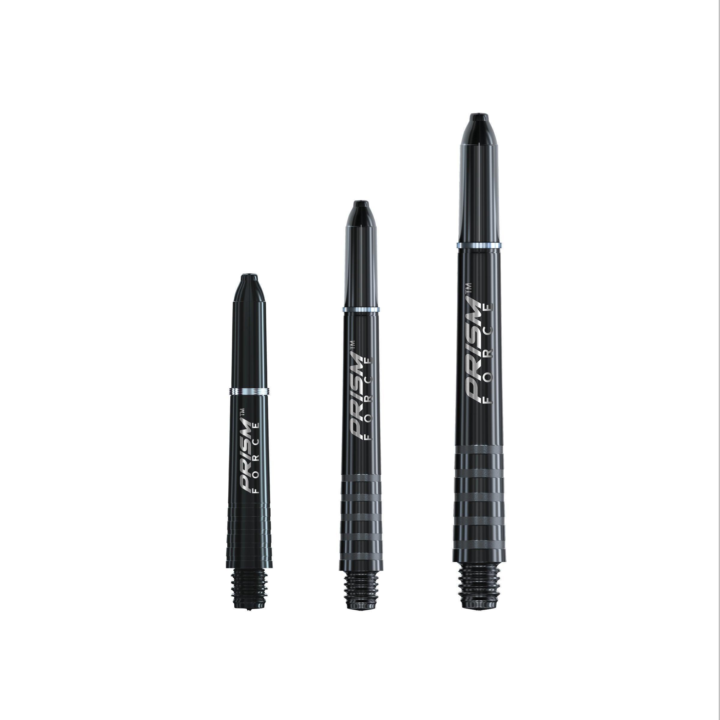 Winmau - Prism Force Schwarz - Dart Shafts - Direct Darts - 1
