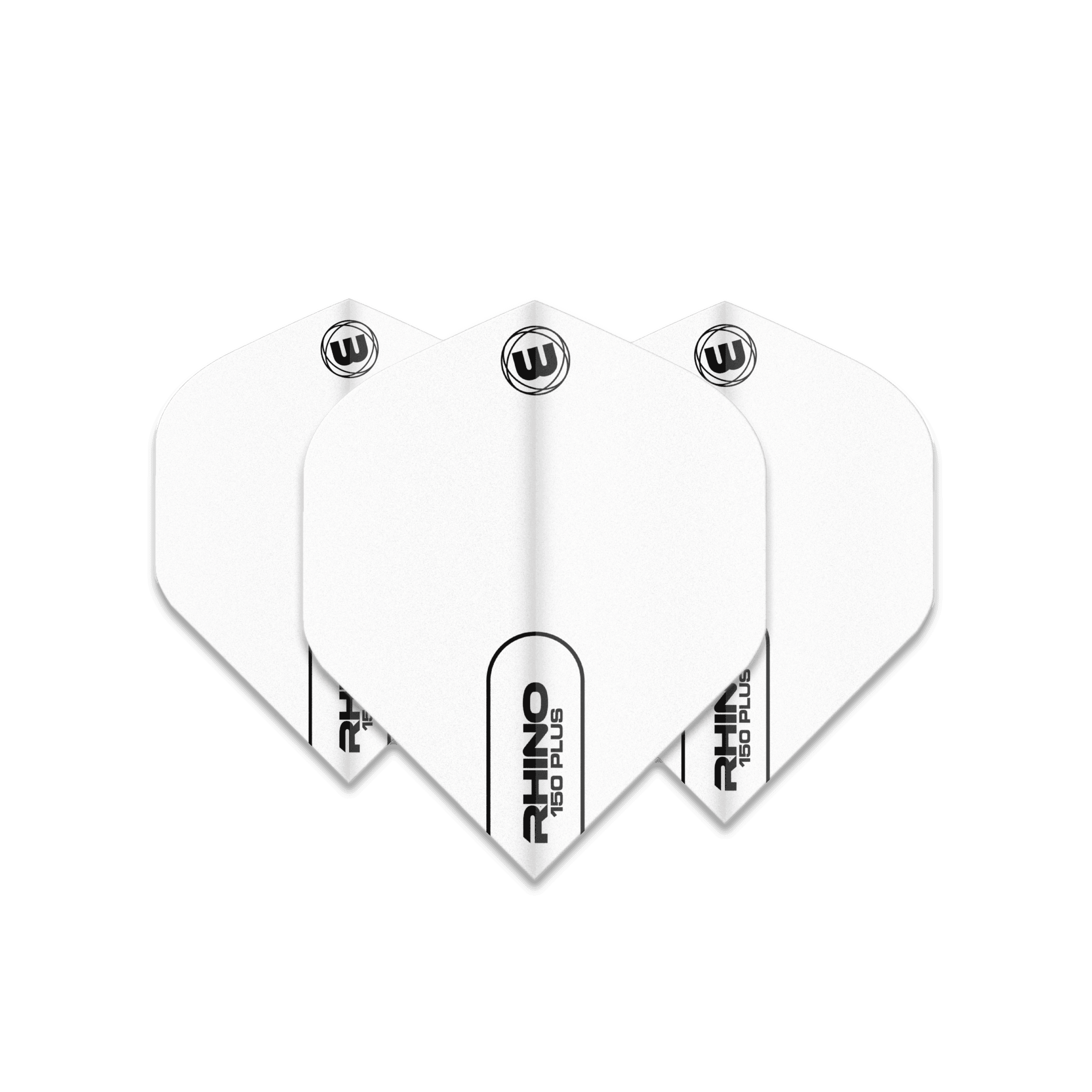 Winmau - Rhino Weiß Extra Vastag - 150 Micron - Dart Flights - Direct Darts - 1