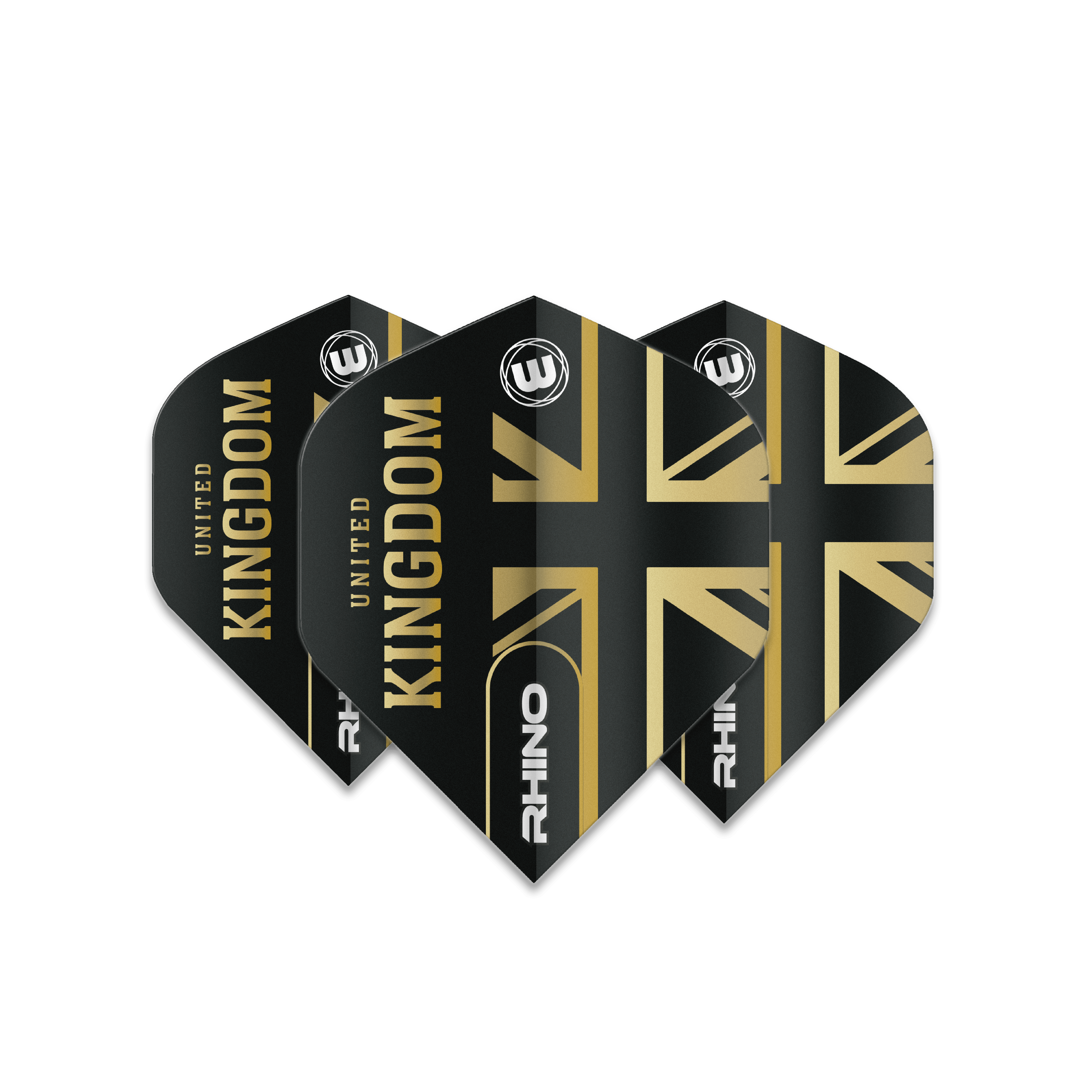 Winmau - Rhino United Kingdom - 100 Micron - Dart Flights - Direct Darts - 1