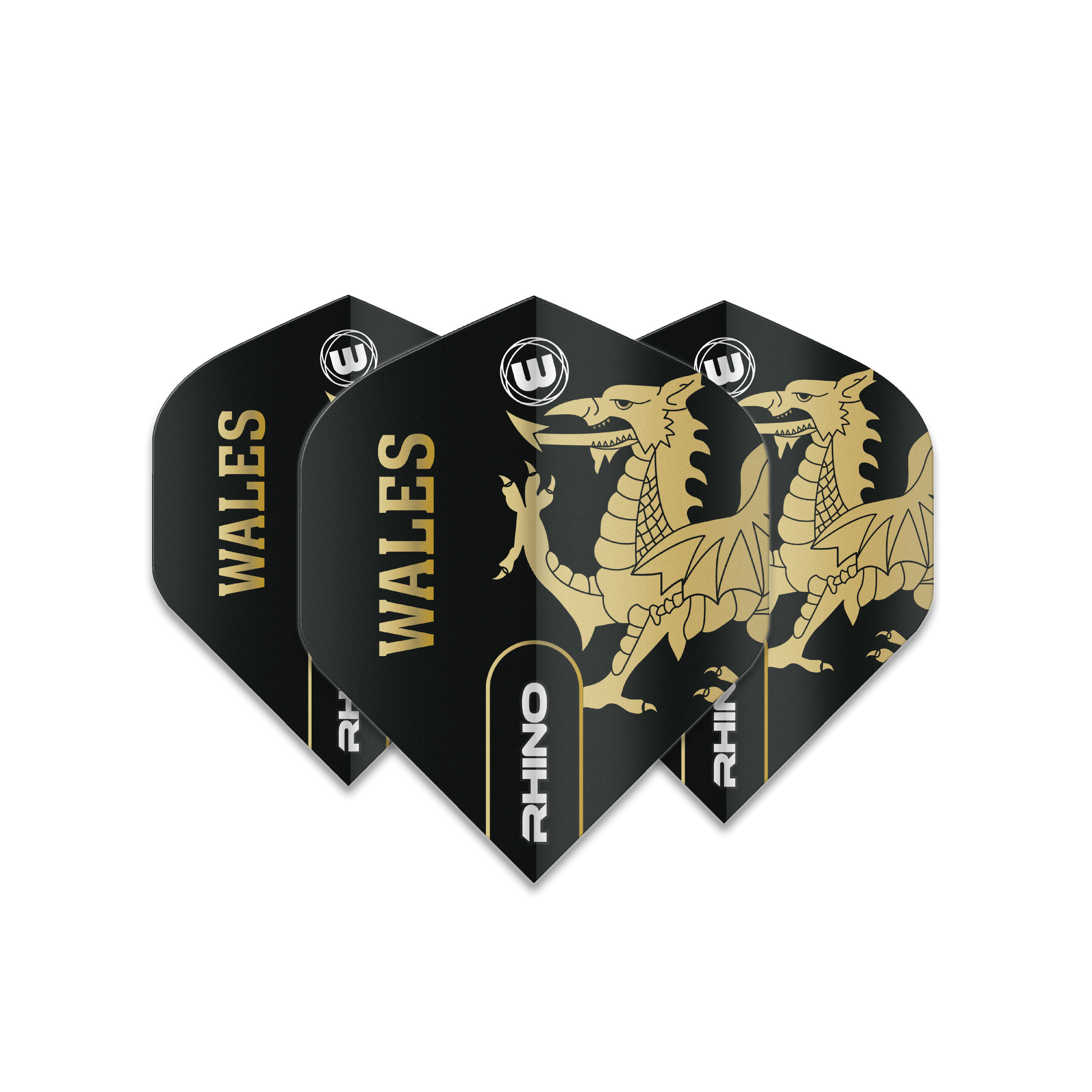 Winmau - Rhino Wales - 100 Micron - Dart Flights - Direct Darts - 1