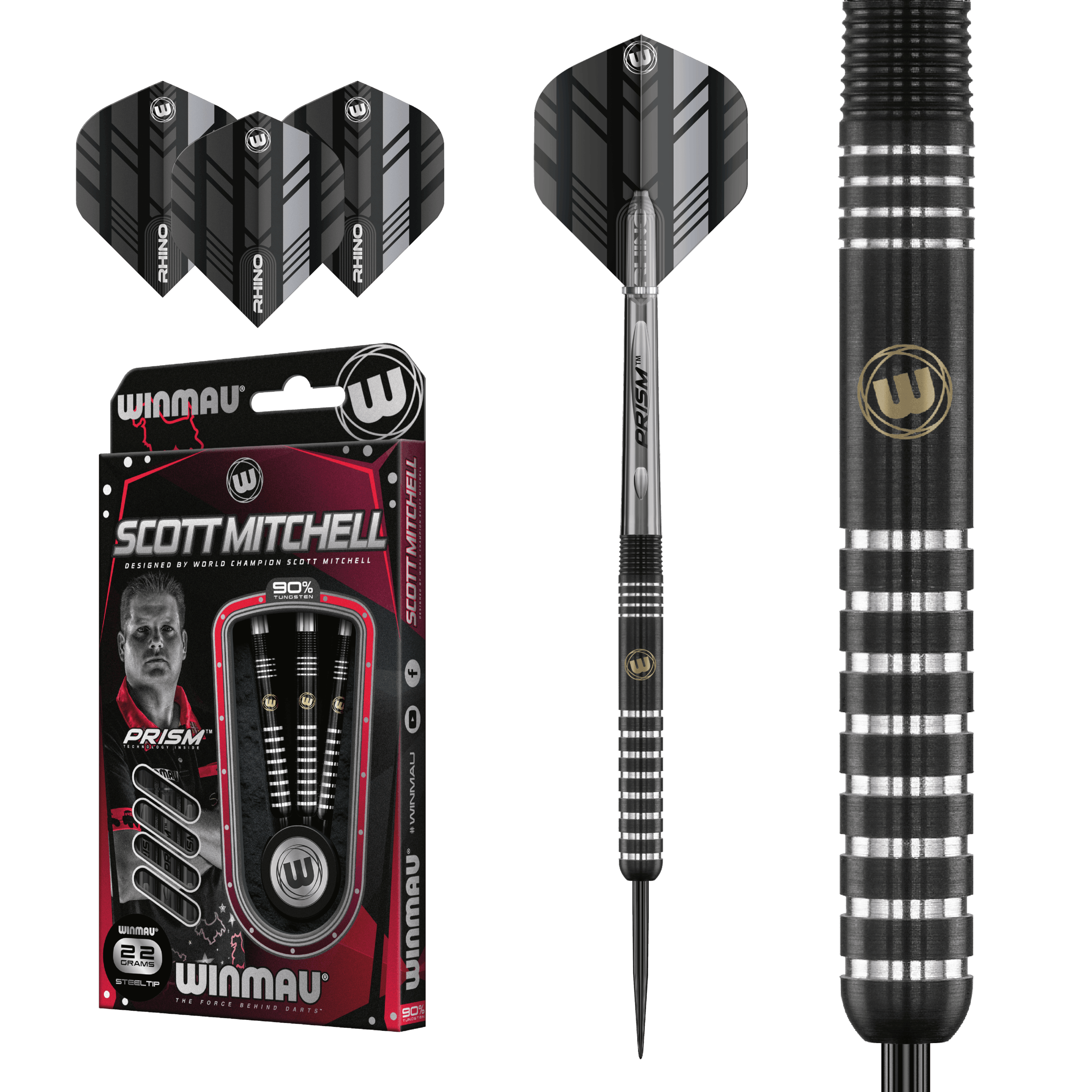 Winmau - Scott Mitchell 90% - Steeldarts - Direct Darts - 2