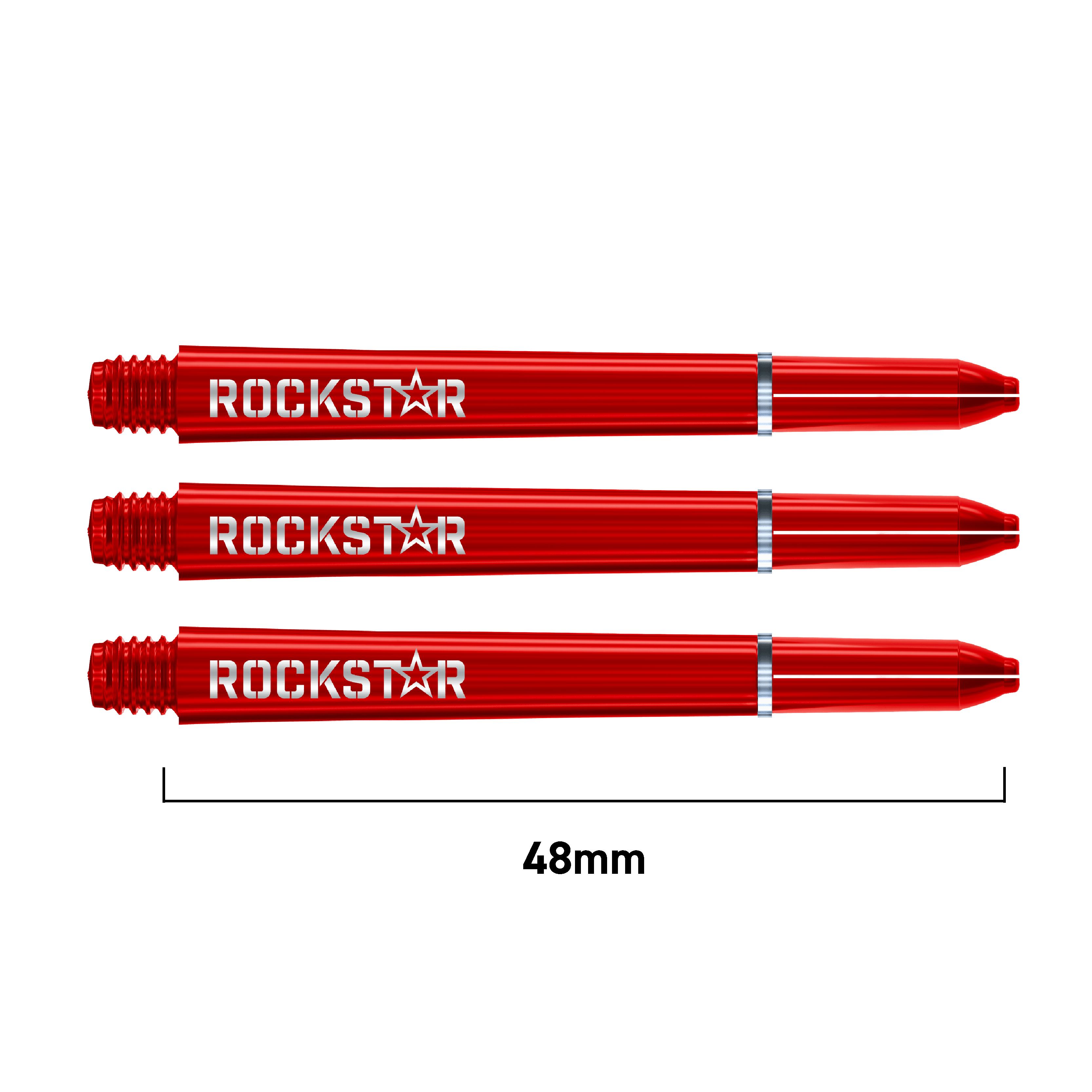 Winmau - Signiture - Joe Cullen Rockstar - Rot - Dart Shafts - Direct Darts - 2