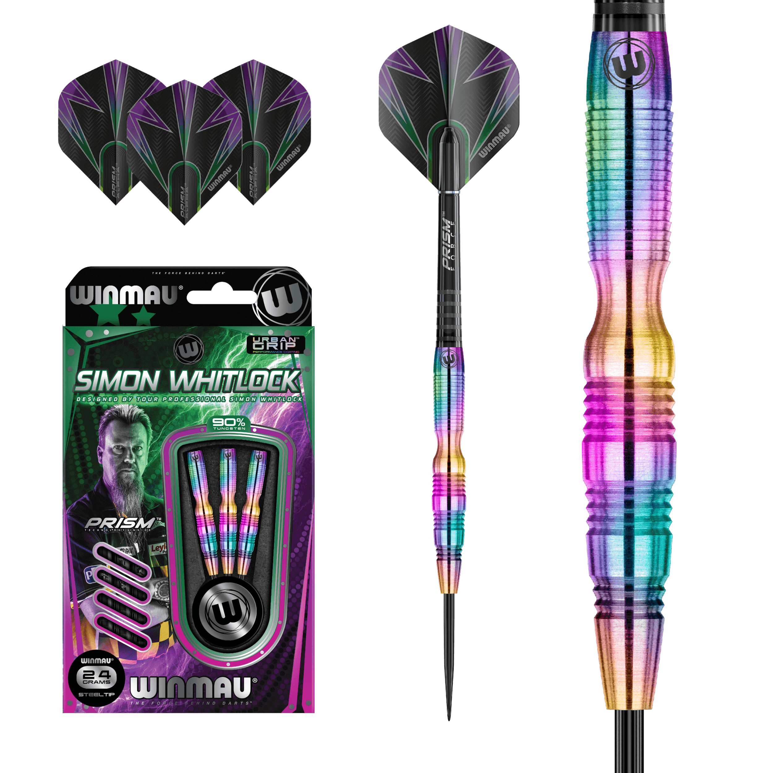 Winmau - Simon Whitlock 90% - Steeldarts - Direct Darts - 2