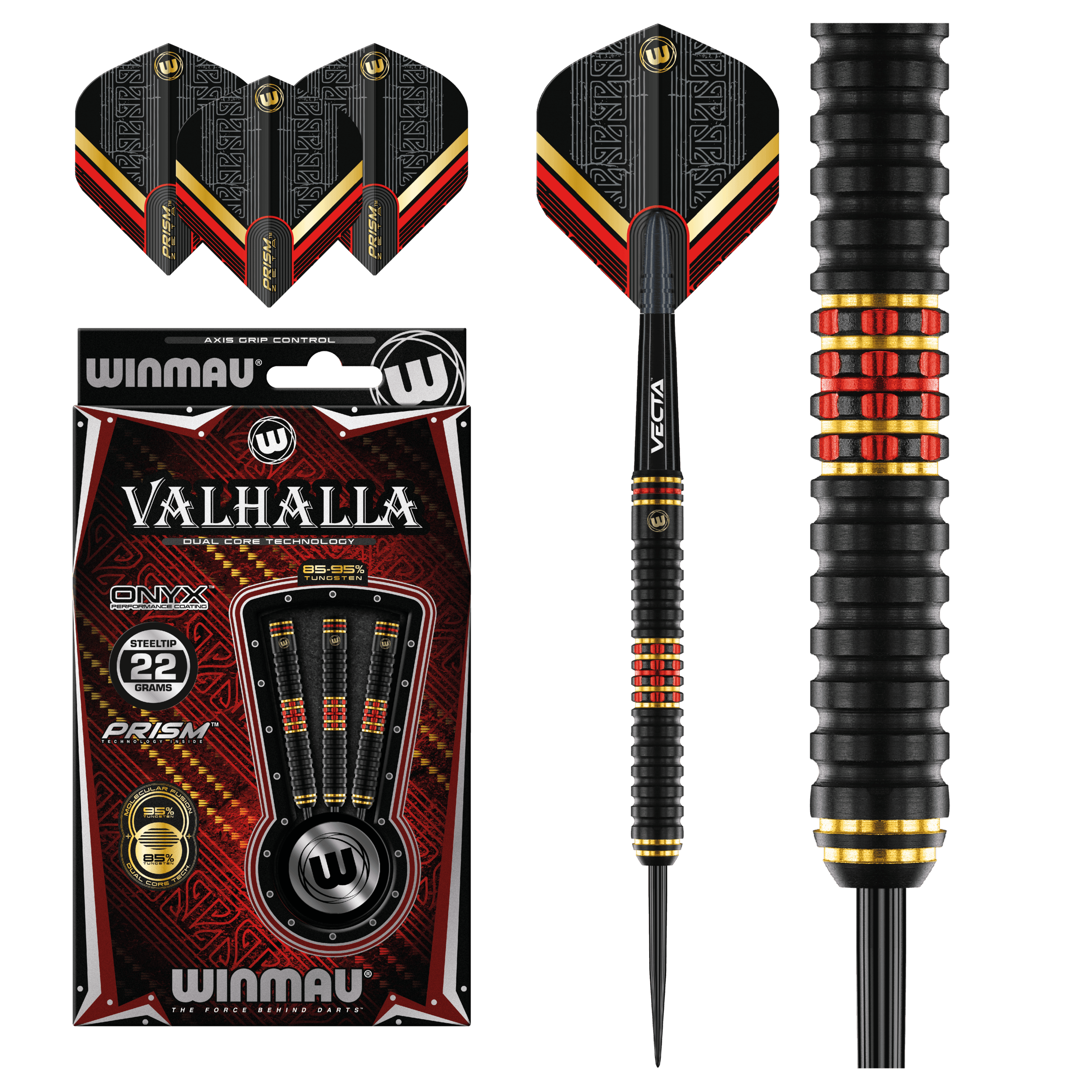 Winmau - Valhalla 95%/85% - Steeldarts - Direct Darts - 2