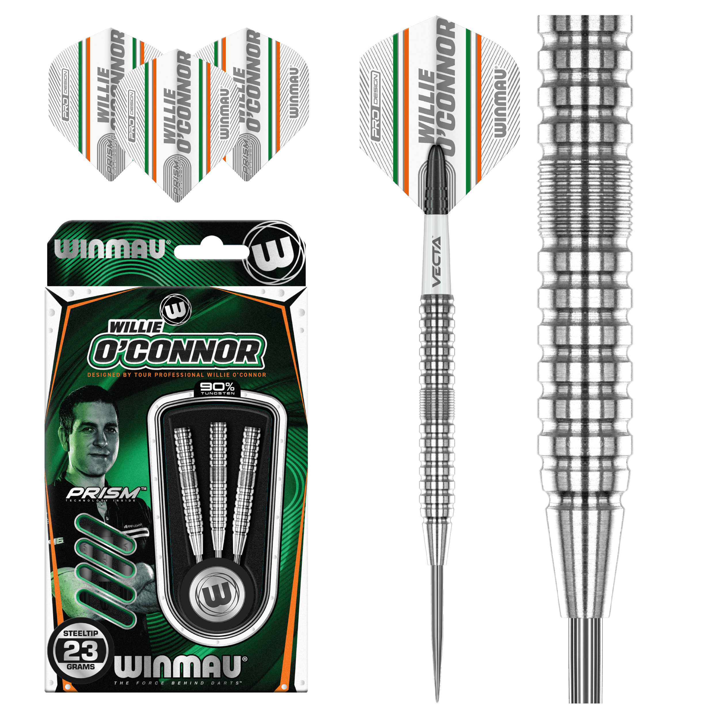 Winmau - Willie O'Connor 90% - Steeldarts - Direct Darts - 2