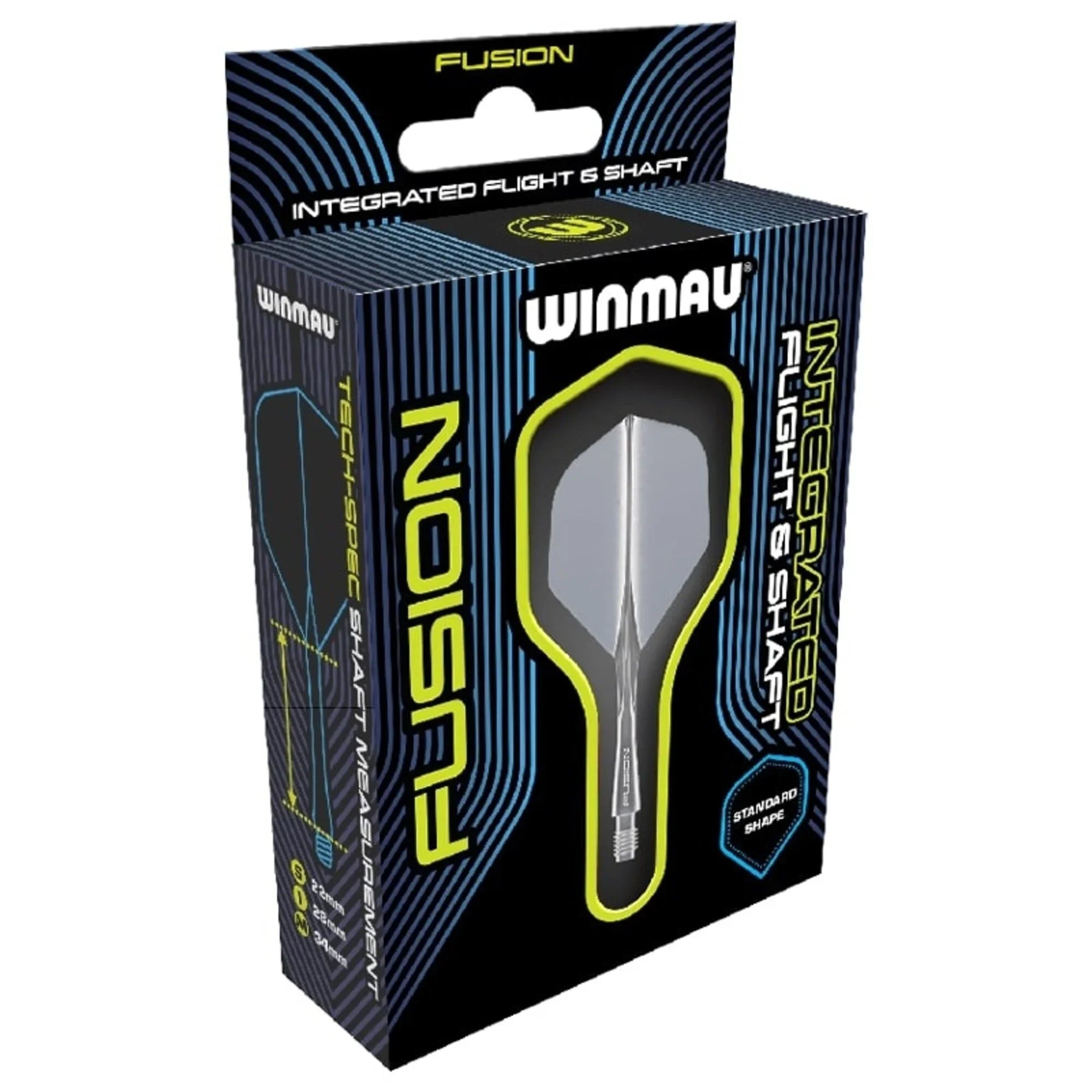 Winmau - Fusion - Grau - No2 - Flight System - Direct Darts - 4