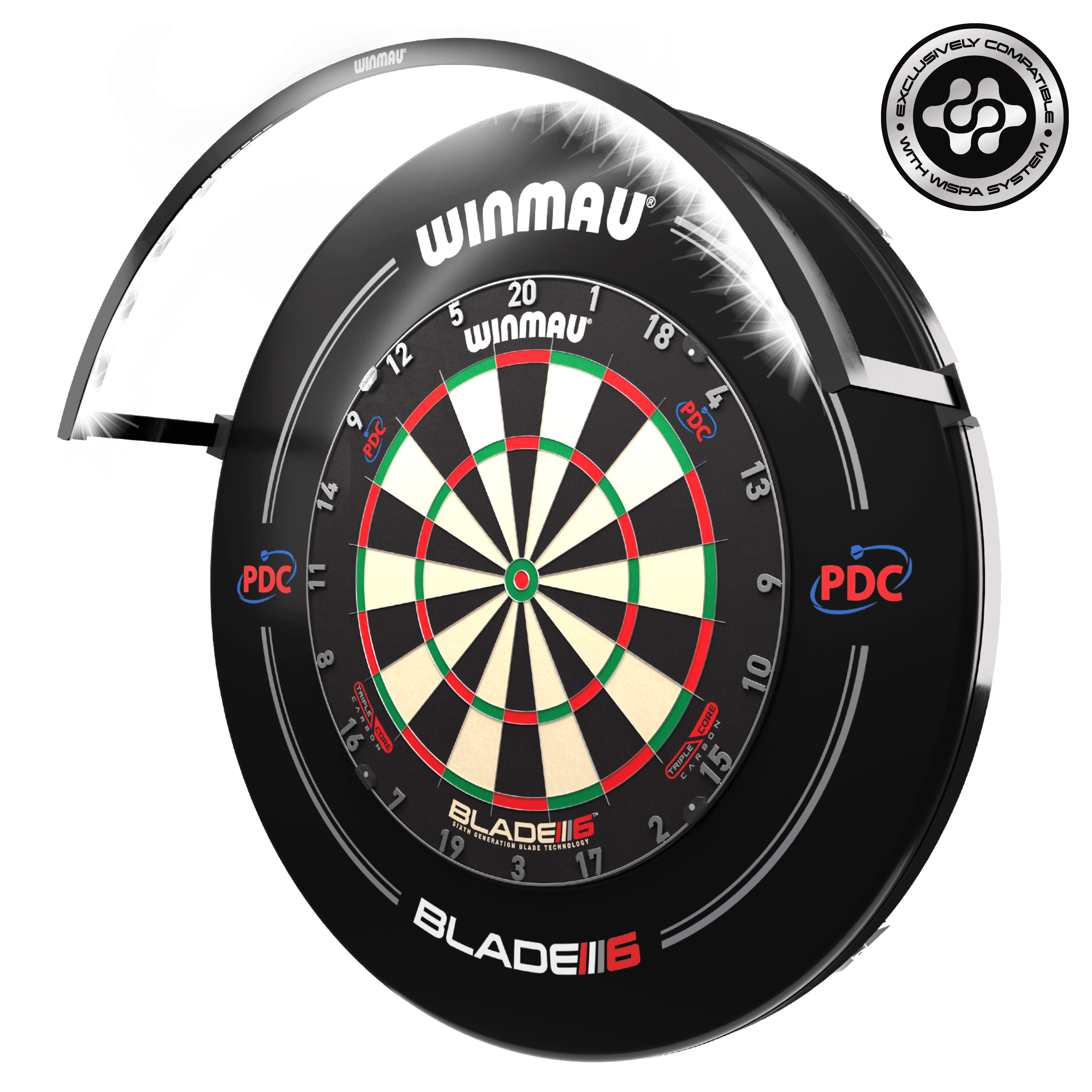 Winmau - Wispa - Dartboard Beleuchtung - Direct Darts - 1