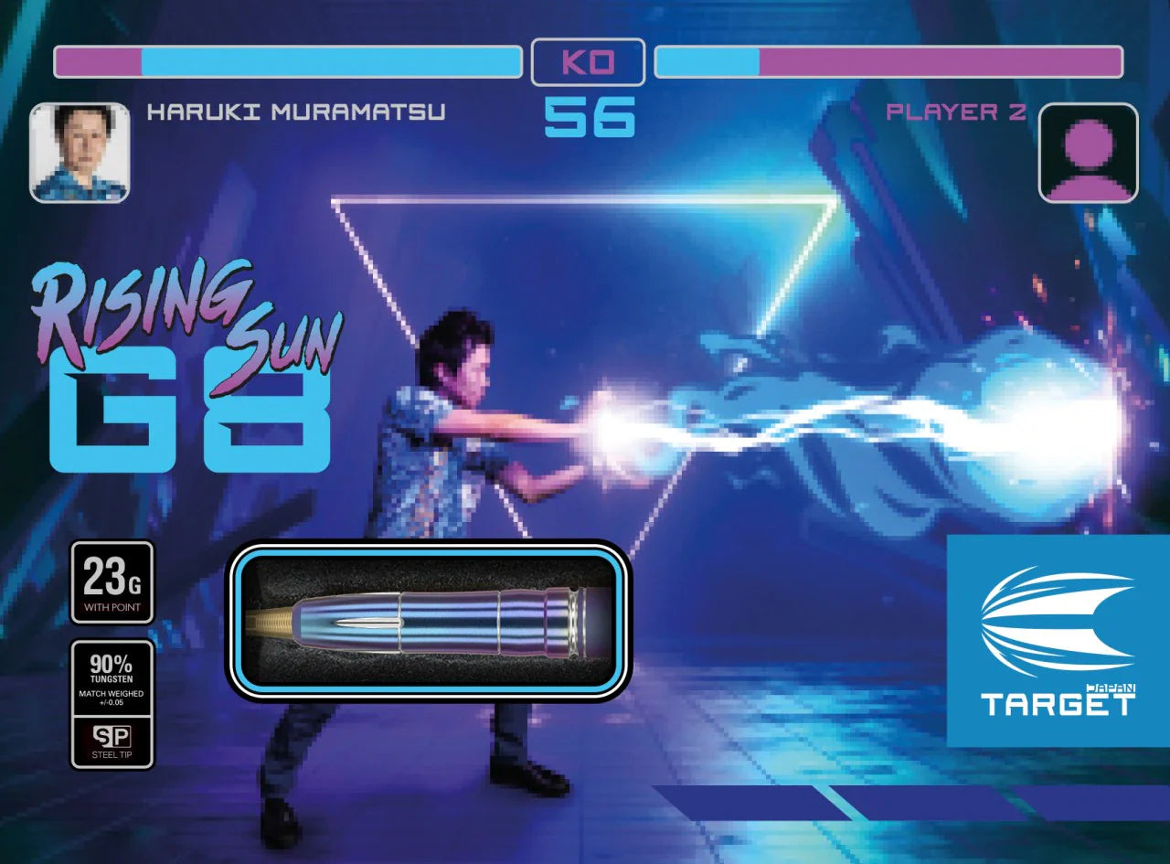 Target Japan - Rising Sun Gen 8 - 90% - Steeldarts - Direct Darts - 2