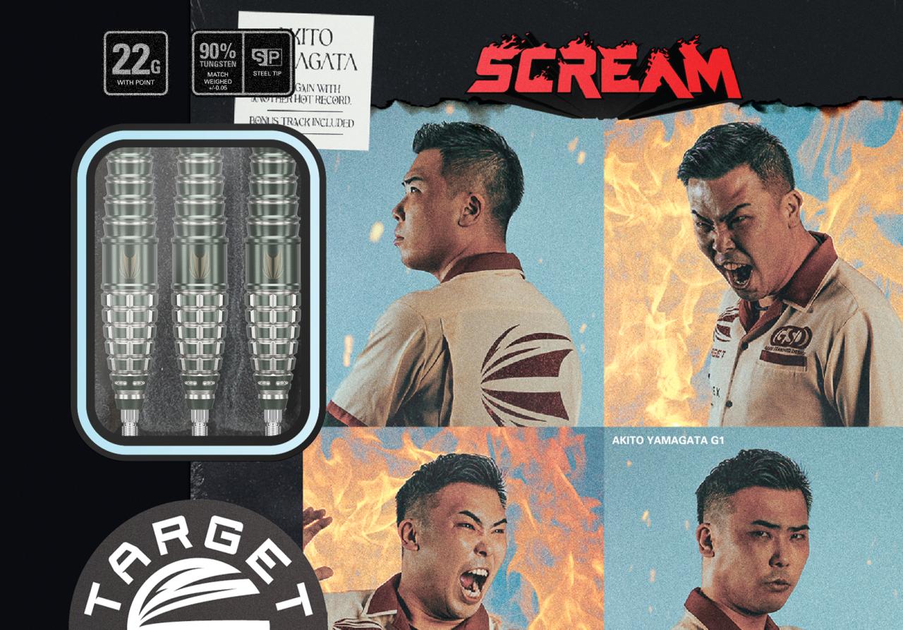 Target Japan - Prime Series Scream - 90% - Steeldarts - Direct Darts - 3