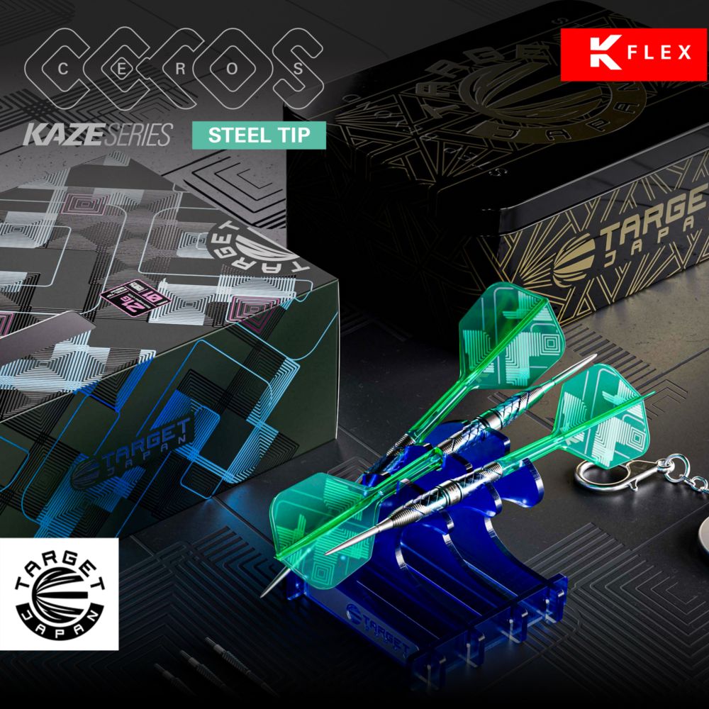 Target Japan - Kaze Series Ceros 02 - 90% - Steeldarts - Direct Darts - 4