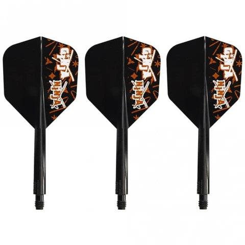 Condor - Axe Ginja Ninja - Schwarz - No6 - Flight System - Direct Darts - 2