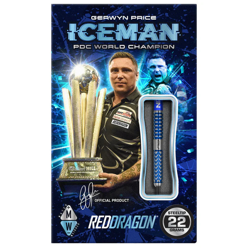 Red Dragon - Gerwyn Price - Glacier 90% - Steeldarts - Direct Darts - 5