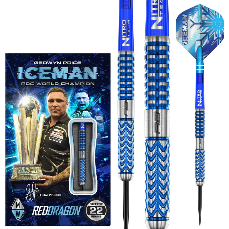 Red Dragon - Gerwyn Price - Glacier 90% - Steeldarts - Direct Darts - 2