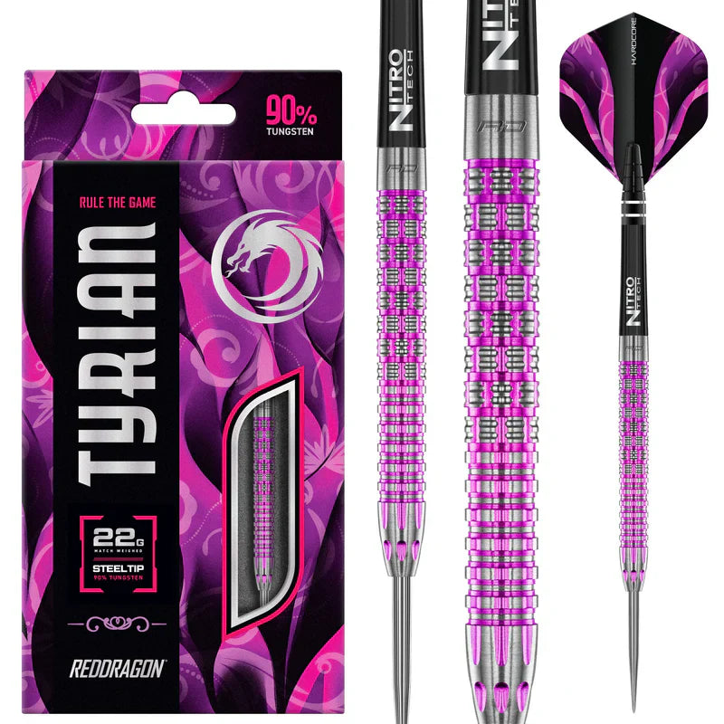 Red Dragon - Tyrian 90% - Steeldarts - Direct Darts - 2