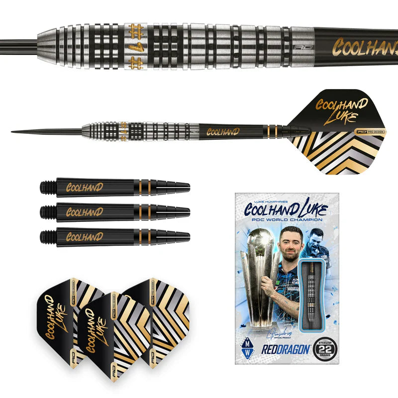 Red Dragon - Luke Humphries - Prestige 90% - Steeldarts - Direct Darts - 6
