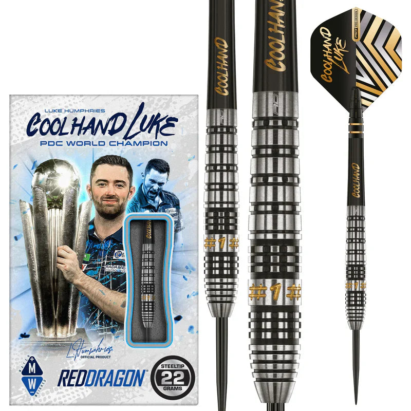 Red Dragon - Luke Humphries - Prestige 90% - Steeldarts - Direct Darts - 2