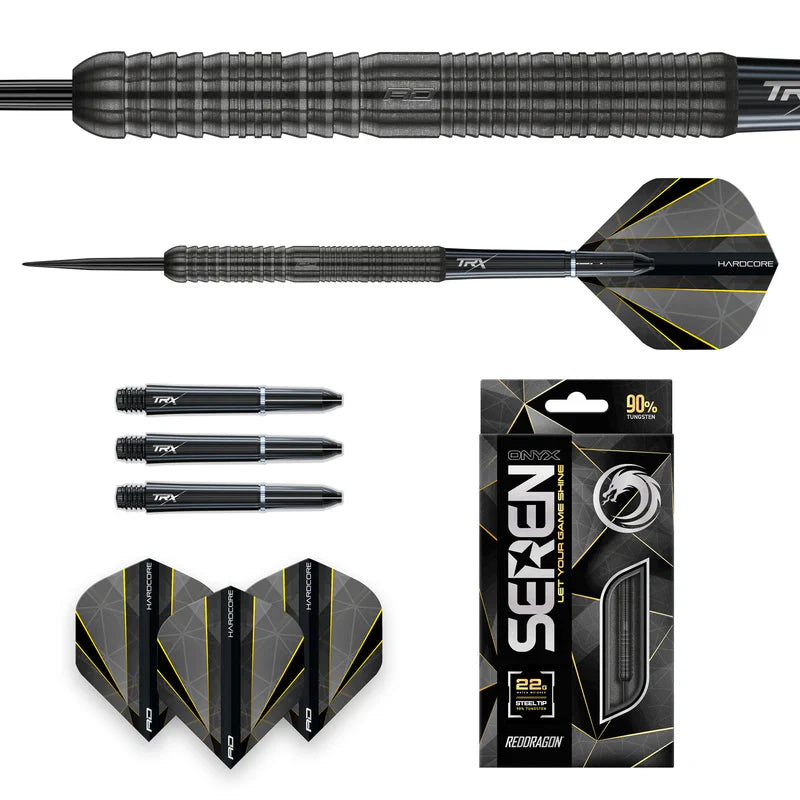 Red Dragon - Seren 1 Onyx 90% - Steeldarts - Direct Darts - 5