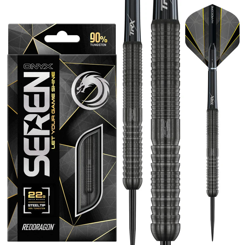 Red Dragon - Seren 1 Onyx 90% - Steeldarts - Direct Darts - 2