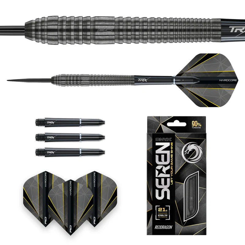 Red Dragon - Seren 2 Onyx 90% - Steeldarts - Direct Darts - 5