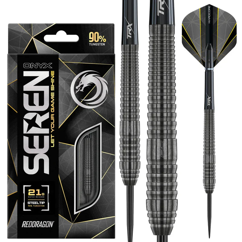 Red Dragon - Seren 2 Onyx 90% - Steeldarts - Direct Darts - 2