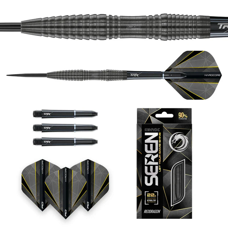 Red Dragon - Seren 3 Onyx 90% - Steeldarts - Direct Darts - 5