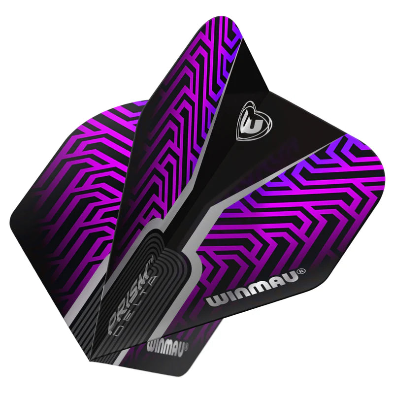 Winmau - Prism Delta Kairos Lila - 100 Micron - Dart Flights - Direct Darts - 1