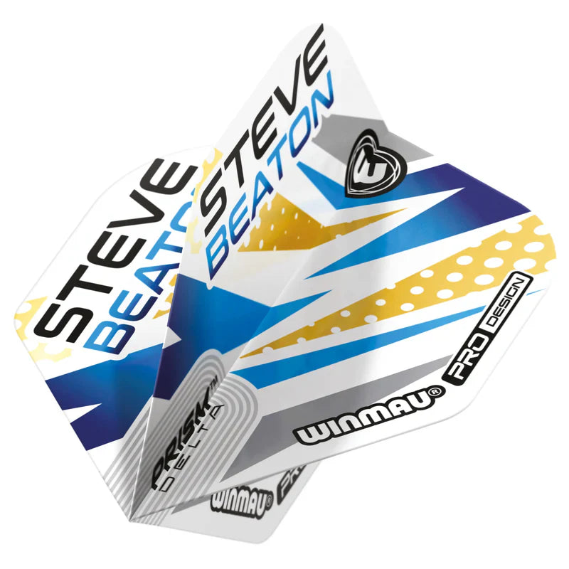 Winmau - Prism Delta Steve Beaton Legacy - 100 Micron - Dart Flights - Direct Darts - 1