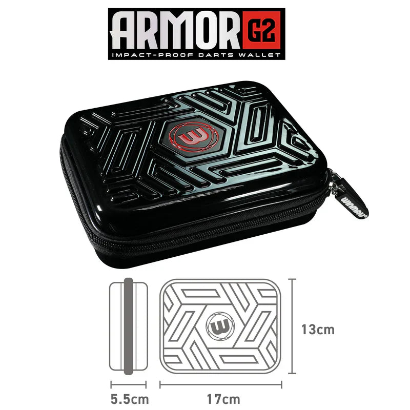 Winmau - Armor G2 - Schwarz - Darts Taschen - Direct Darts - 5