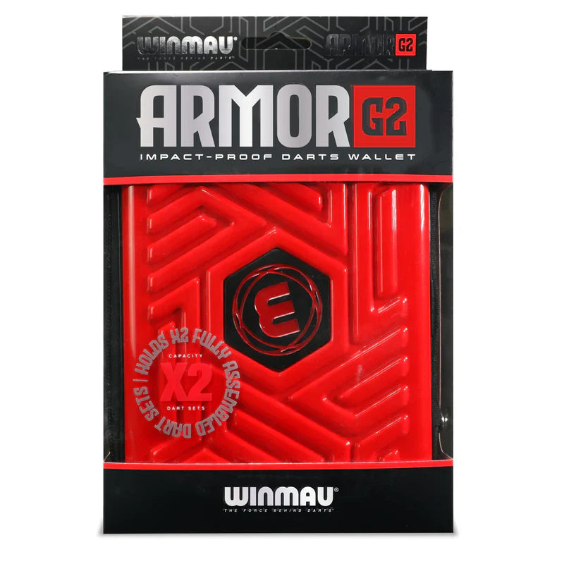 Winmau - Armor G2 - Rot - Darts Taschen - Direct Darts - 5