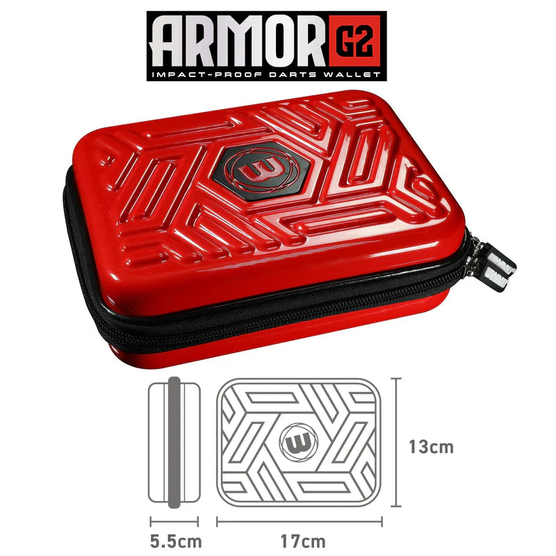 Winmau - Armor G2 - Rot - Darts Taschen - Direct Darts - 4