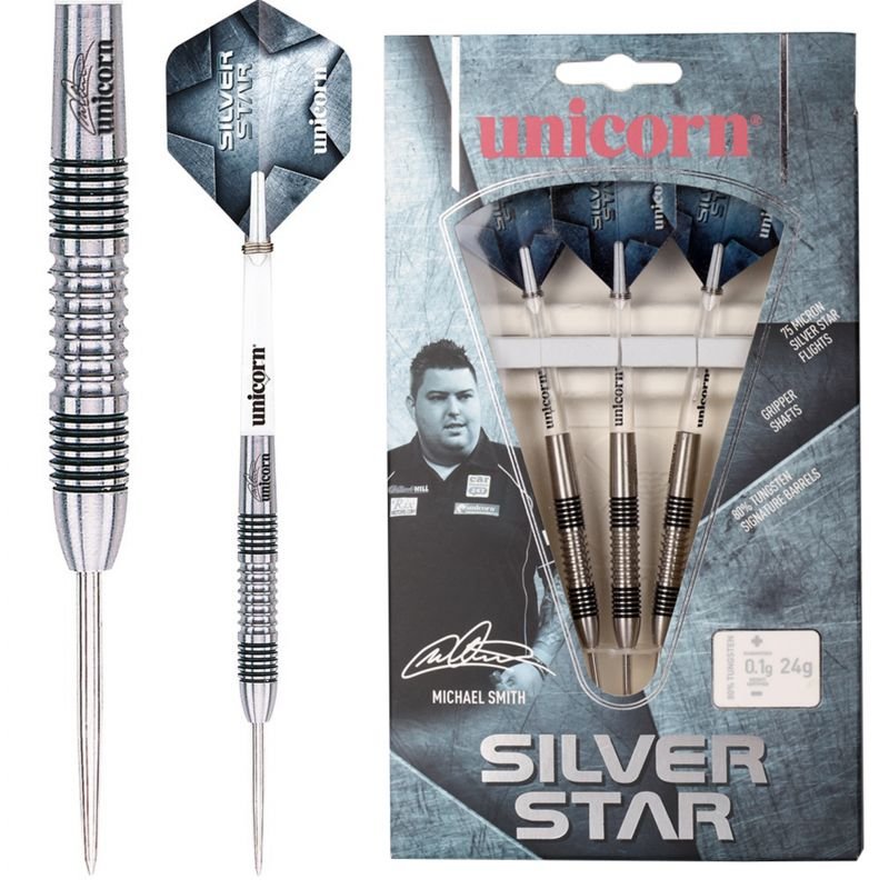 Unicorn - Silverstar Michael Smith 80% - Steeldarts - Direct Darts - 2