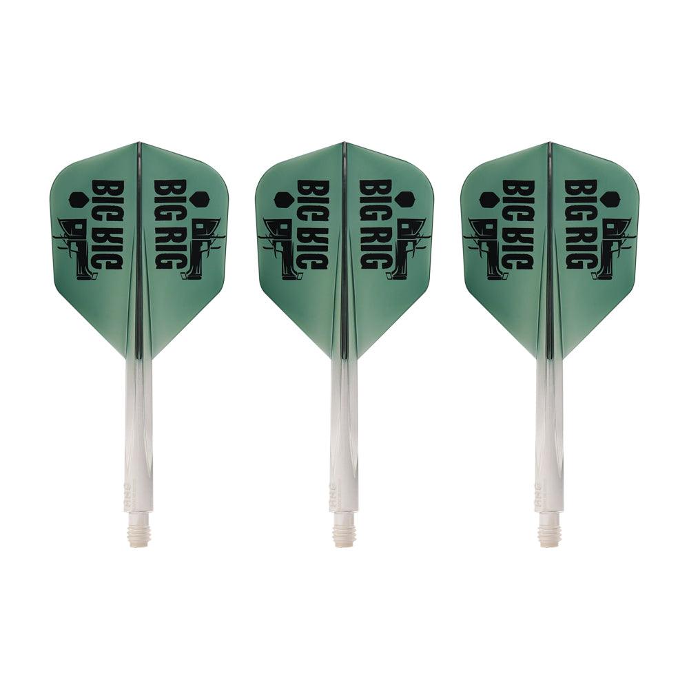 Condor - Axe Big Rig - Grün Gradiant - No6 - Flight System - Direct Darts - 1