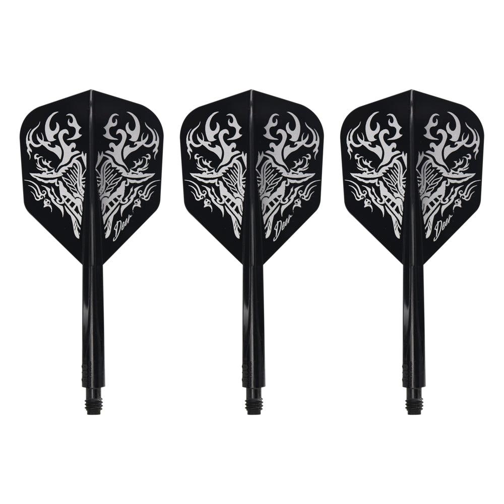 Condor - Axe Deer - Schwarz - No6 - Flight System - Direct Darts - 1