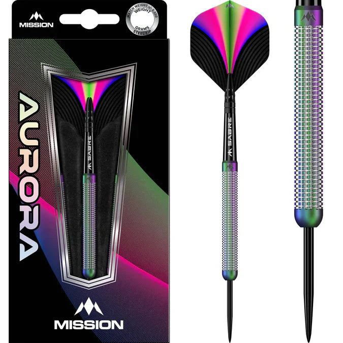 Mission - Aurora - 90% - Steeldarts - Direct Darts - 1