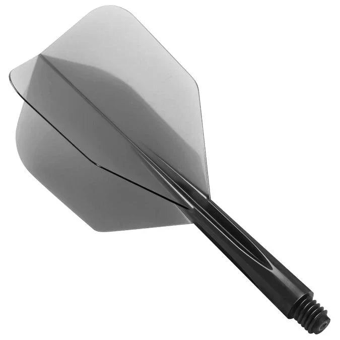 Condor - Zero Stress - Plain - Klar Schwarz - No6 - Flight System - Direct Darts - 1